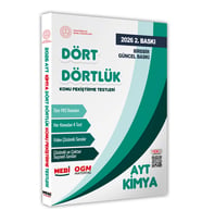 2026 YKS-AYT MEBİ-OGM Dört Dörtlük Kimya Pekiştirme Testi A4 Renkli Soru Bankası BASKI ÜCRETİ