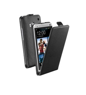 Cellular Line One ile Uyumlu Flap Essential Mıknatıslı Deri Kılıf Siyah FLAPESSENONEBK