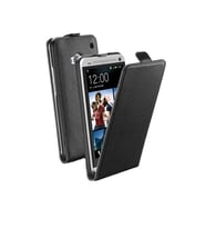 Cellular Line One ile Uyumlu Flap Essential Mıknatıslı Deri Kılıf Siyah FLAPESSENONEBK