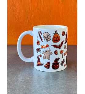 Karışık Desenli Halloween Kupası, Cadılar Bayramı Kupası