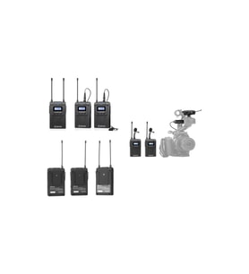 Kablosuz Yaka Mikrofonu Çift Set, Yüksek Kalite Ses, Kolay Kullanım