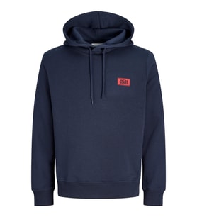 Jack & Jones JJRUSH Erkek Kapüşonlu Sweatshirt Rahat Günlük Pamuklu