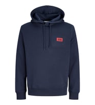 Jack & Jones JJRUSH Erkek Kapüşonlu Sweatshirt Rahat Günlük Pamuklu