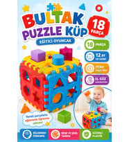 Bul-Tak Puzzle - Bultak Lego - Bebek Oyuncağı - Şekil Takmaca