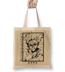 Senku Ishigami Bez Çanta Uzun Saplı