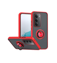 Redmi 15 4G Montreal Yüzüklü Silikon Kapak - Kırmızı
