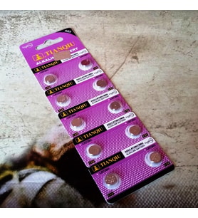 BUTTON ALKALINE BATTERY AG SERİA AG 2 PİL LR 726 PİL SR 396 PİL 396 A PİL SAAT PİLİ YEDEK PİL
