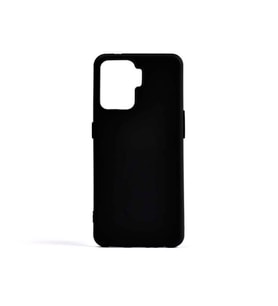 Oppo Reno 5 Lite Kılıf Biye Yumuşak Silikon Case (Siyah)