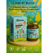 C Vitaminli Harnup Ekstraktlı Keçiboynuzu Macunu 240 Gr (Çocuklar İçin)