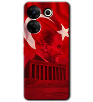 Tecno Camon 20 Kılıf HD Desen Baskılı Arka Kapak - Anıtkabir Atatürk