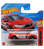 Hot Wheels - 2018 Honda Civic Type R - Kırmızı (1/64)