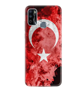 Infınıx Hot 9 Play Kılıf Resimli Desenli Baskılı Silikon Kılıf Şanlı Türk Bayrağı 3 1395