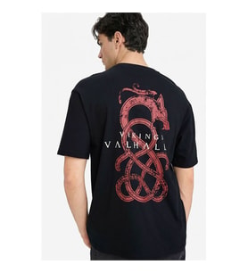Defacto 26Y801002284 Siyah Erkek T-Shirt F8172AX/BK81