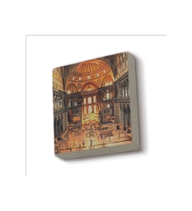 Ayasofya Camii içi  Baskılı Taş Magnet 5X5