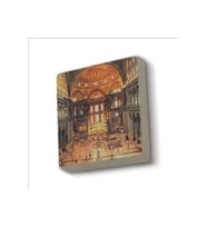 Ayasofya Camii içi  Baskılı Taş Magnet 5X5