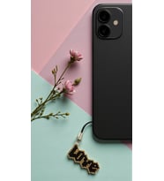 Miyuki Boncuk El Yapımı Love Telefon Çarmı - Charm 1