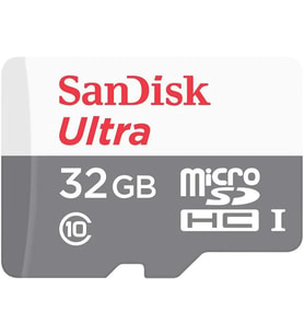 SanDisk Ultra 32GB 100MB/s microSDHC UHS-I Hafıza Kartı SDSQUNR-032G-GN3MN