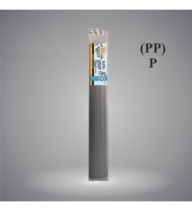 North Plas (PP) Poli·propi·len (Yumuşak Plasti·k) Dar Si·yah 7 Mm  Plastik Kaynak Elektrot