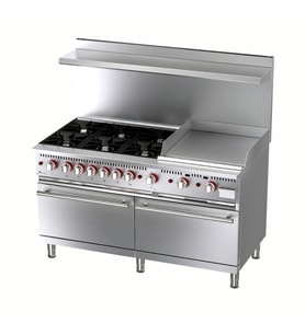 Vital GKFPS-152 VITAL 900 SERİES GKFPS-152 6 BRÜLÖRLÜ GAZLI 2 FIRINLI KUZİNE