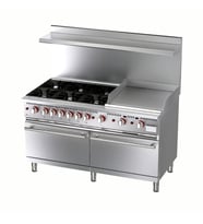 Vital  GKFPS-152 VITAL 900 SERİES GKFPS-152 6 BRÜLÖRLÜ GAZLI 2 FIRINLI KUZİNE