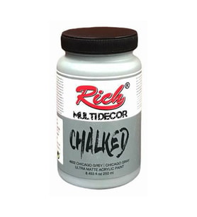 Rich Multi Decor Chalked Akrilik Boya 250 cc. 4602 CHİCAGO GREY 