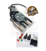 60 mm. Kumandalı motorlu Paslanmaz Krom pantolon jikle orta cutout warex