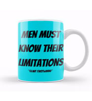 Clint Eastwood Quotes Gift   Vintage Retro Rainbow Style Kupa Bardak Porselen