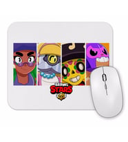 Brawl Stars Rare Characacters Mouse Pad