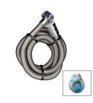 VAKUMLU METAL YAYLI DUŞ HORTUMU VAKUMLU 150CM (5343)