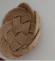 Denizci Düğümü Halat Kapı Süsü , 23 cm