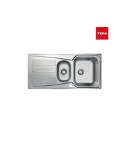 Teka Infant 60 Düz Sol Çelik Eviye