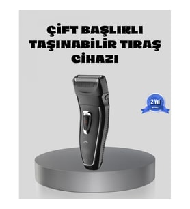 Mey İthalat® Erkek Tıraş Makinesi Kablosuz Kuru Tıraş Folyo Başlık Yıkanabilir Gövde