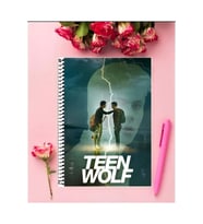 Teen Wolf Defter 1 Adet Özel Tasarım A4 Boyutu 21*29 Cm Telli Çizgili Defter