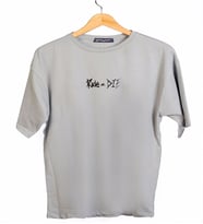 Henry Cooper Unisex Oversize Siyah T-shirt (Gri)