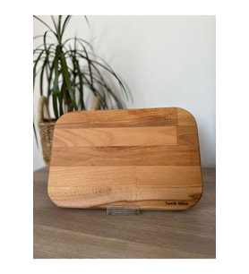 İnwood Kesme Tahtası ayaklı doğal ahşap sunum tahtası kahve sunum tahtası ve kesme tahtası