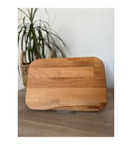 İnwood Kesme Tahtası ayaklı doğal ahşap sunum tahtası kahve sunum tahtası ve kesme tahtası