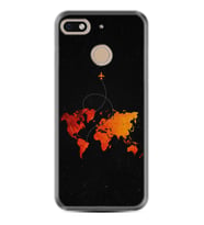 General Mobile GM8 Go GM9 GM20 Pro Plus Kılıf Desemli Silikon İz Bırakan Uçak 1778