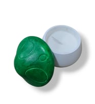 Mantar İçinde Soya wax Mum -Doğal Mum (Yeşil)