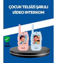 Çocuklar İçin Video Görüşmeli Walkie Talkie Uzun Mesafe İletişim