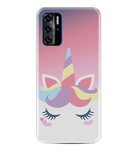 Reeder P13 Blue Max L 2021 Kılıf Silikon Desen Özel Seri Sweety Unicorn 1737
