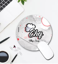 Kişiye Özel Chef Tasarımlı Mouse Pad 002
