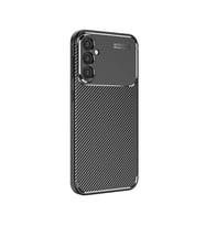 Galaxy S24 Kılıf Negro Karbon Tasarım Silikon Kılıf (Siyah)
