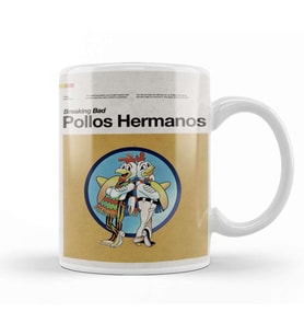 B 18 Pollos Hermanos Kupa Bardak Porselen