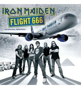 Iron Maiden Flight 666 LP Plak