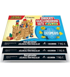 Dikkati Güçlendirme Seti Plus 7 Yaş Kitap