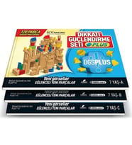 Dikkati Güçlendirme Seti Plus 7 Yaş Kitap