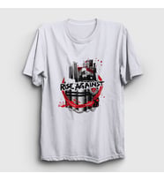 Presmono Unisex Beyaz Live Nations Rise Against T-Shirt 381801tt