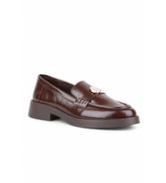 STATO Melina Metal Aksesuarlı Kadın Loafer - Acı Kahve