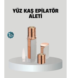 Kadınlar İçin Yüz ve Kaş Epilatörü – Hassas Cilt Dostu Pil ile Çalışan Taşınabilir ve Şık Tasarım