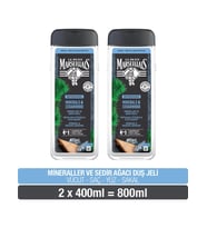 Le Petit Marseillais Men Mineraller ve Sedir Ağacı Duş Jeli 400 ml x2